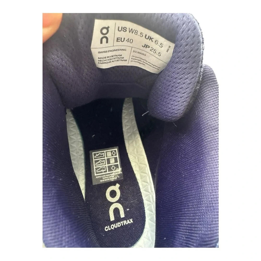 🌿 On Cloud Running Cloudtrax Women’s Hiking Shoes – Reseda/Lavender Size 8.5 NEW - Picture 5 of 5